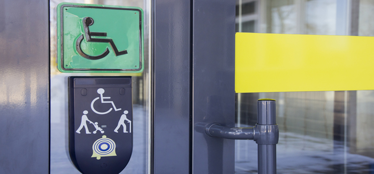automatic handicap door opener in Santee